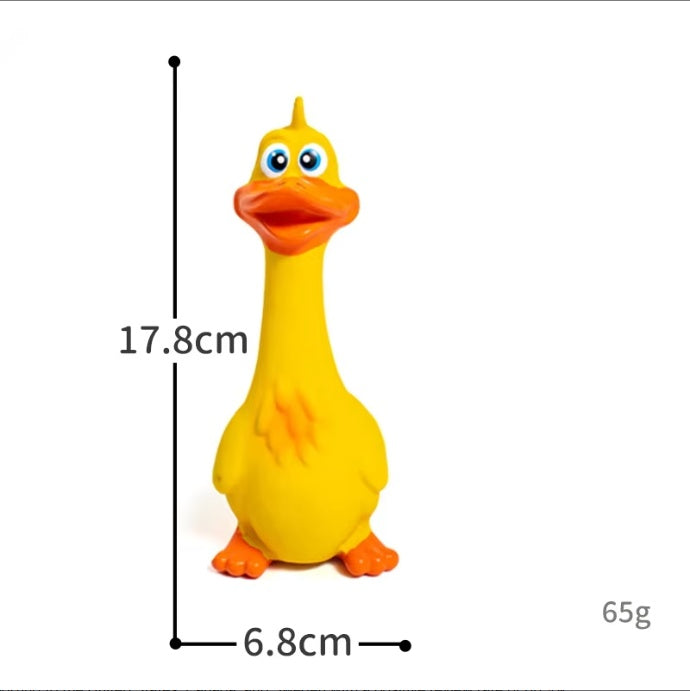 Squeaky Duck Chew Toy