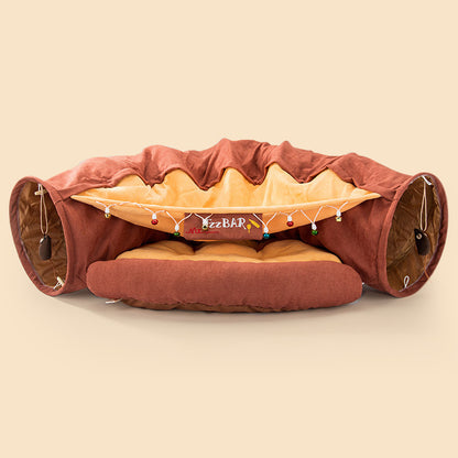 Fold-Away Play Tunnel & Bed