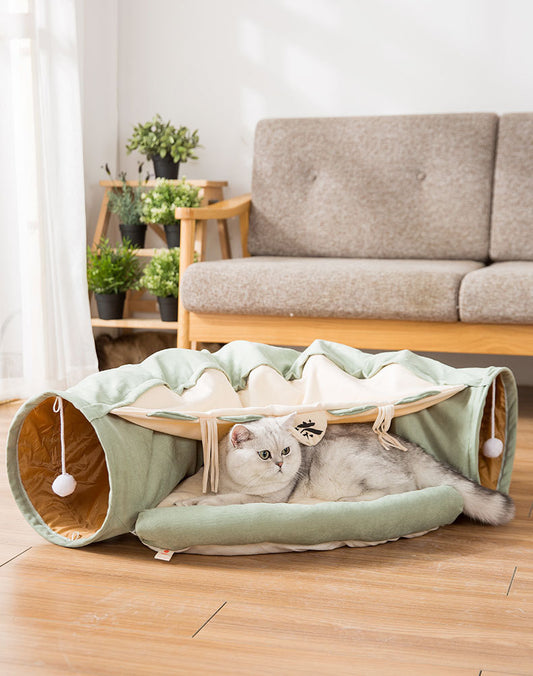 Fold-Away Play Tunnel & Bed