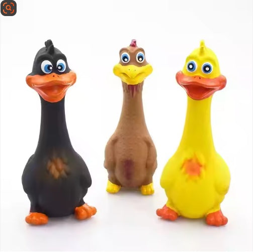 Squeaky Duck Chew Toy